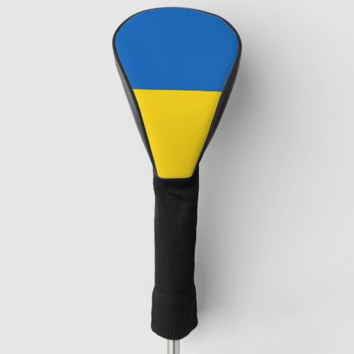 Golf Driver Cover with Flag of Ukraine