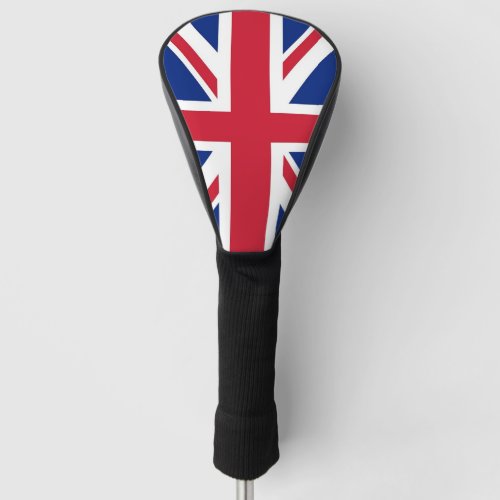 Golf Driver Cover with Flag of United Kingdom