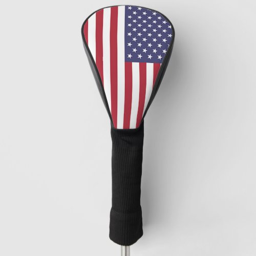 Golf Driver Cover with Flag of USA