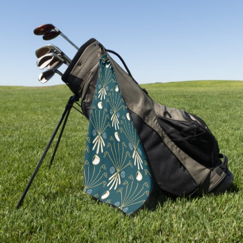 Golf Drivers Irons ân Putters Design Golf Towel