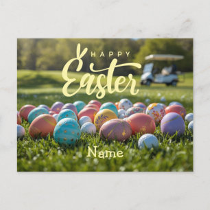 Golf  Easter Holiday for golfer  Postcard