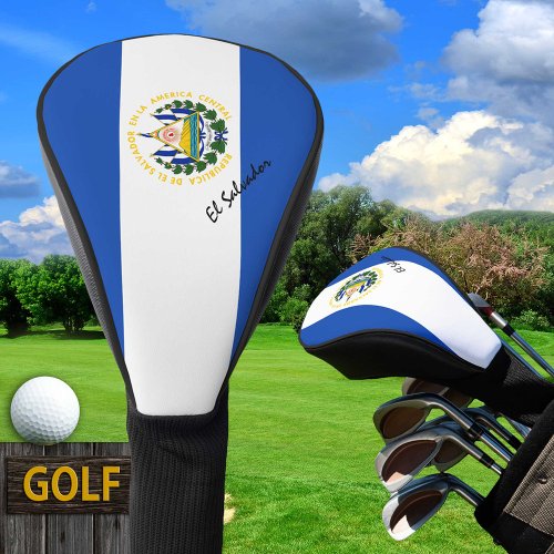 Golf El Salvador Salvador Flag Golf Clubs Covers