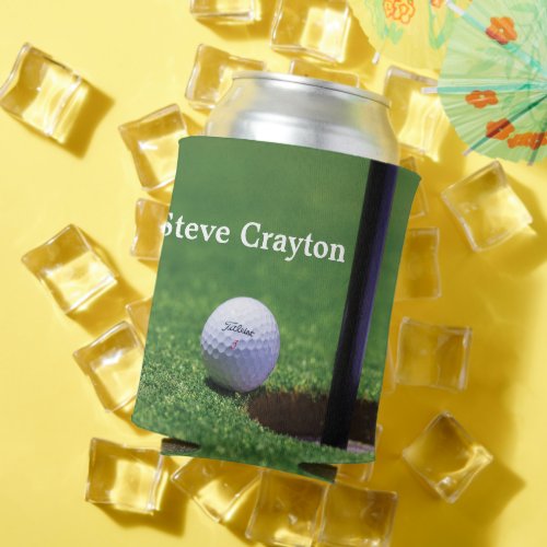 Golf Enthusiast Can Cooler