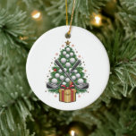 Golf Equipment Christmas Tree Christmas Golf Ceramic Ornament<br><div class="desc">Golf Equipment Christmas Tree Christmas Golf</div>