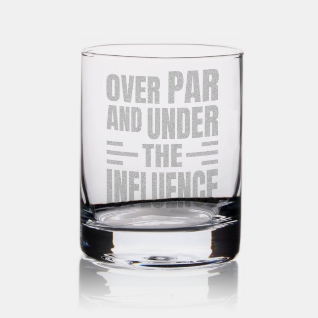 Golf Etched Glass (Glassware)