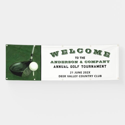 Golf Event Banner