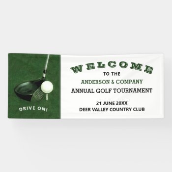 Golf Event Banner by ebbies at Zazzle