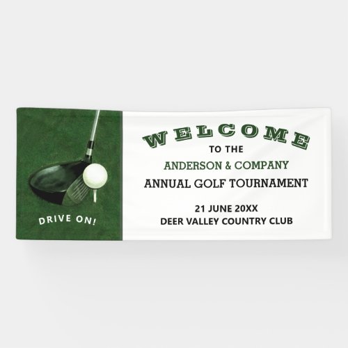 Golf Event Banner