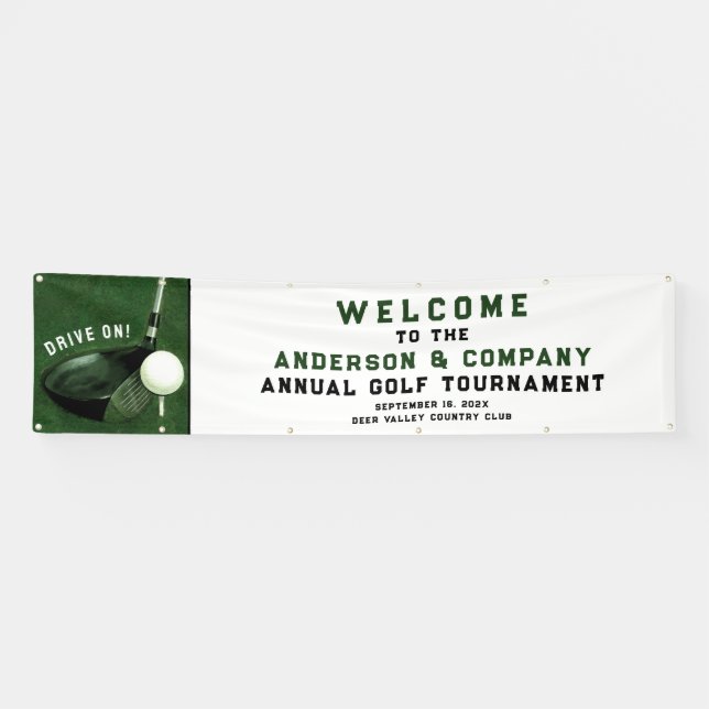 Golf Event Banner (Horizontal)