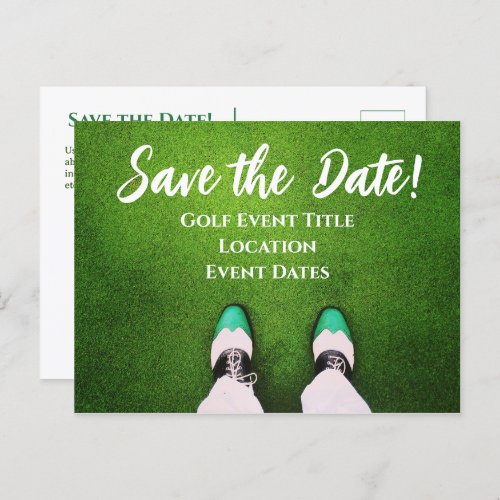 Golf Event Save the Date Invitation Postcard
