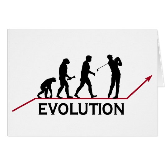 Golf Evolution Cards (Front Horizontal)