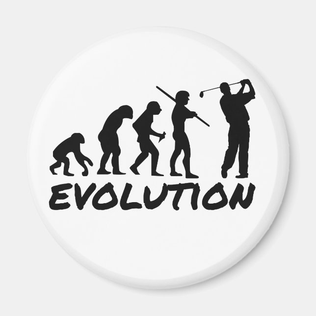 Golf Evolution Magnet (Front)