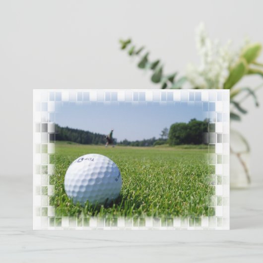 Golf Fairway Inviation (Standing Front)