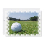 Golf Fairway Inviation Cards