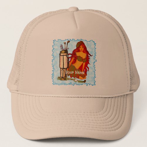Golf Fairy Trucker Hat
