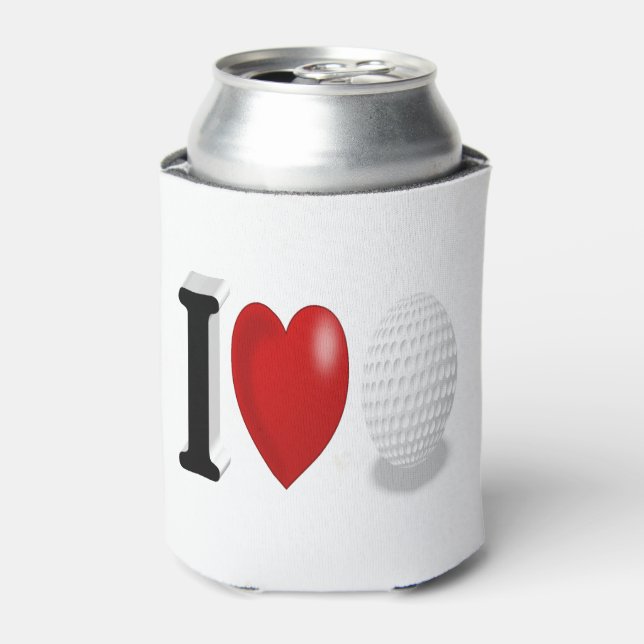 Golf Fan  Can Cooler (Can Front)