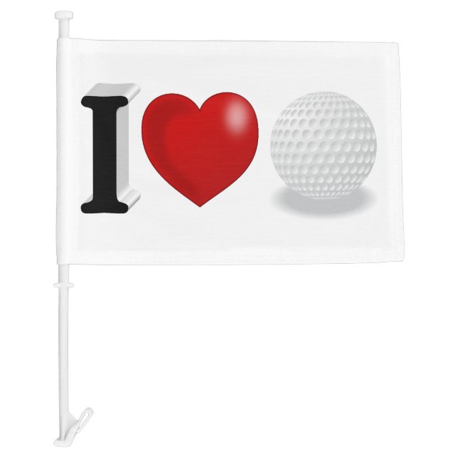 Golf Fan Car Flag (Front)