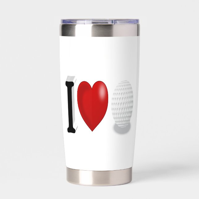 Golf Fan Insulated Tumbler (Front)