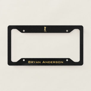 Golf Fan Licence Plate Frame