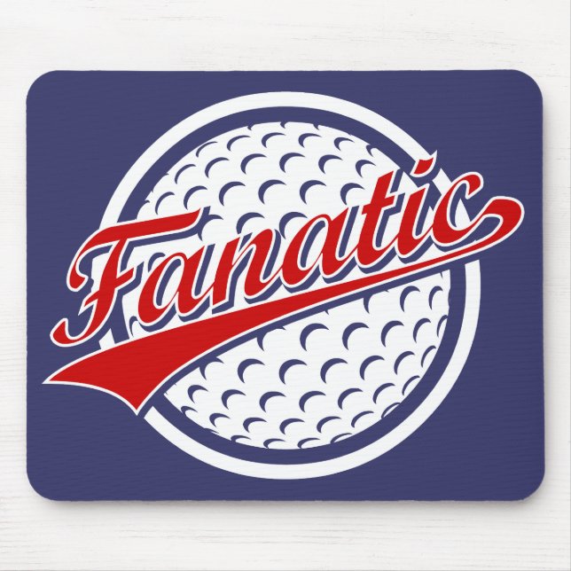 Golf Fanatic Mouse Pad (Front)