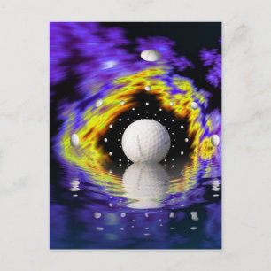 Golf Fantasy Postcard