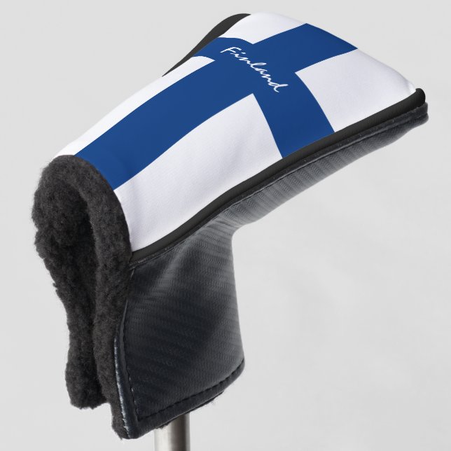 Golf Finland & Finnish Flag / Golf Clubs Covers (3/4 Front)