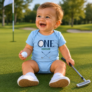 Golf First Birthday Custom Bodysuit