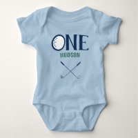 Golf First Birthday Custom Bodysuit