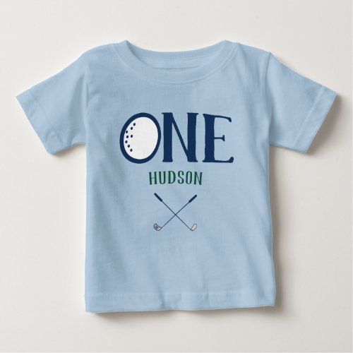 Golf First Birthday Custom Shirt