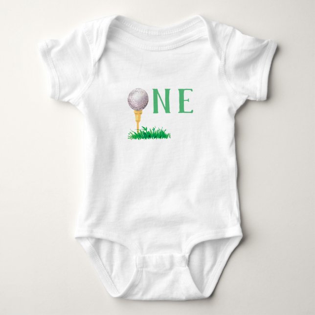 Golf First Birthday Shirt (Front)
