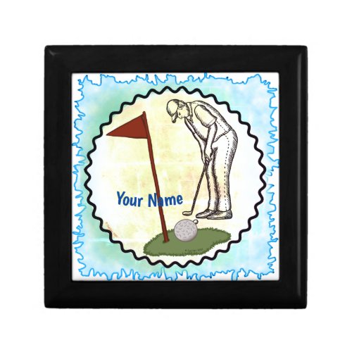 Golf Flag Gift Box