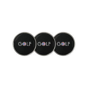 Golf flag of Puerto Rico Ball Marker