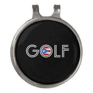 Golf flag of Puerto Rico Hat Clip