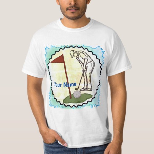 Golf Flag T_Shirt