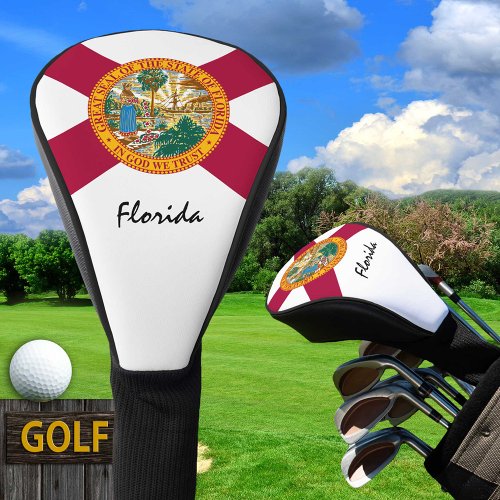 Golf Florida  Florida Flag  Golf Clubs Covers