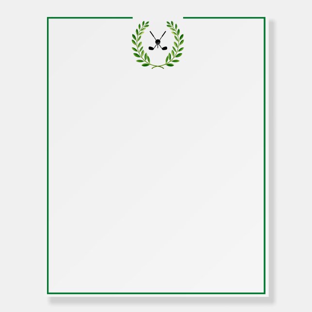 Golf Foam Board Sign (Front)