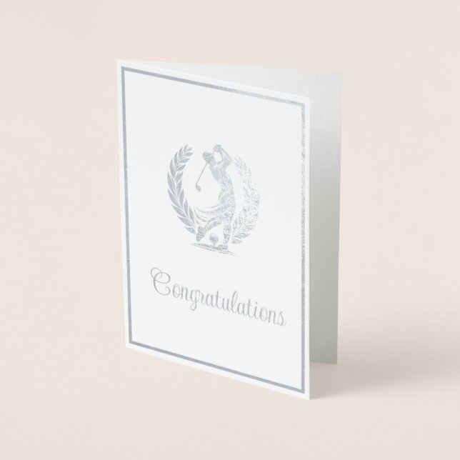 Golf  foil card (Front)