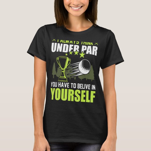 Golf  For Dad Fathers Papa Grandpa Uncle Brother 3 T-Shirt (Front)