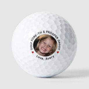 "Golf Fore-th & Prosper" Personalized Golf Balls