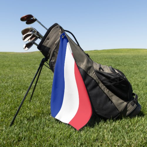 Golf France  French Flag Golfing Paris  Sports Golf Towel