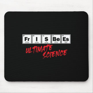 Golf Frisbees Ultimate Science Disc Periodic Table Mouse Pad