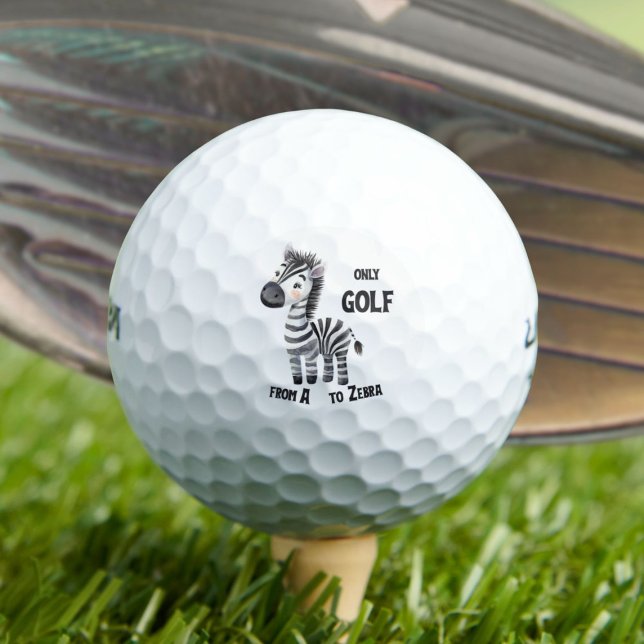 Golf from A to Z, Zebra Balls (Creator Uploaded)