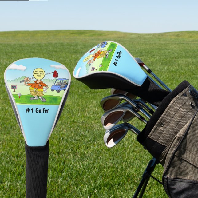 Golf Funny Cartoon  Head Cover (Funny Cartoon Golf Head Cover)
