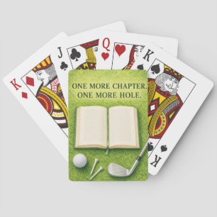 Golf Funny Golf Cover for Golfer Poker Cards