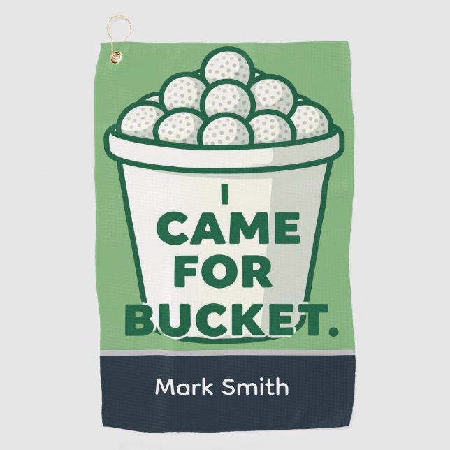 Golf Funny Quotes for golfer  Towel (Front)