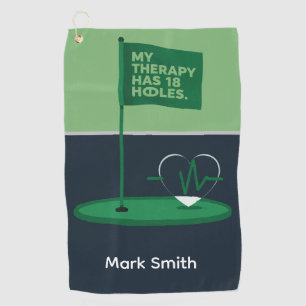 Golf Funny Quotes for golfer  Towel