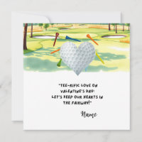 Golf Funny Quotes for Golfer Valentine's Day