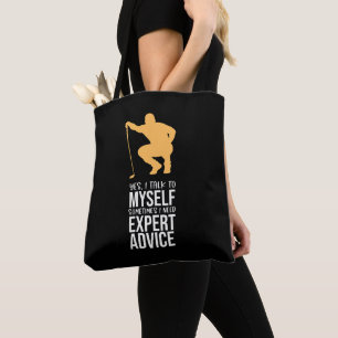 Golf Funny saying for golfer Golfing Sarcastic Tote Bag