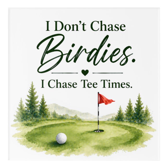 Golf Funny saying for golfer home decoration  (Front)