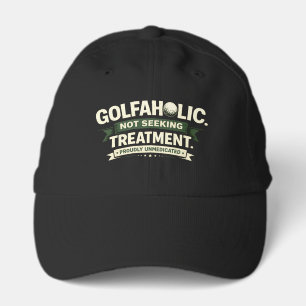 Golf funny saying quotes for golfer performance cap
